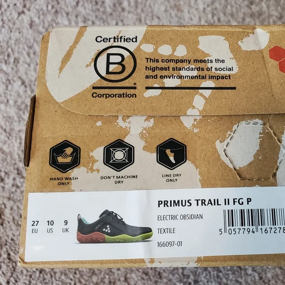 Vivo barefoot Kids Shoes - Black and Yellow, Orange, Blue. Size 10 Toddler. - Picture 5 of 5